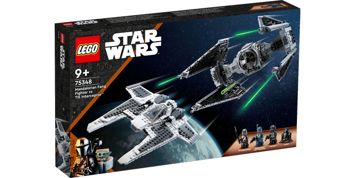 LEGO® Star Wars™ 75348 Mandalorianischer Fang Fighter vs. TIE Interceptor™