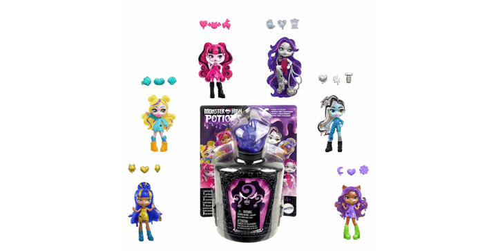 Monster High-Zaubertränke Minipuppen - Blindpack