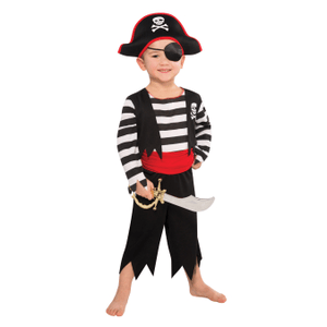 Amscan Kinderkostüm Deckhand Pirat, 3-4 Jahre