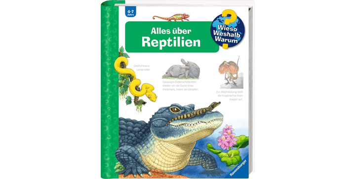 Wieso? Weshalb? Warum? Band 64: Alles über Reptilien