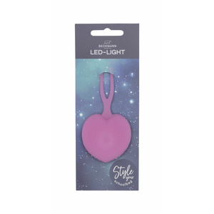 Beckmann B-SEEN & SAFE LED Licht - Rosa Herz