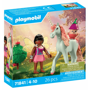 71841 Sammeleinhorn Himmelsrose mit Fee - Playmobil
