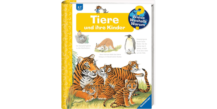 Wieso? Weshalb? Warum? Band 33: Tiere und ihre Kinder