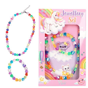 Ylvi Schmuck Set Kette und Armband