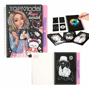 TOPModel Magic Scratch Book Fergie