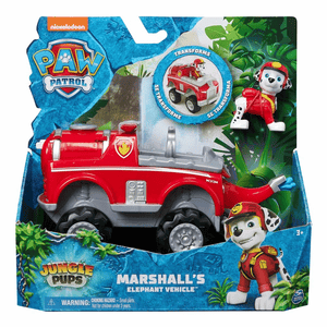 Paw Patrol - Jungle Pups Marshall´s Elefanten Fahrzeug