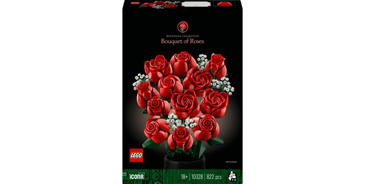 10328  LEGO® ICONS™ Bouquet of Roses – LEGO Certified Stores