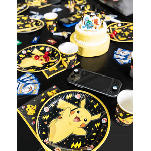 Amscan - 8 Teller Pokémon 2024 Papier Rund