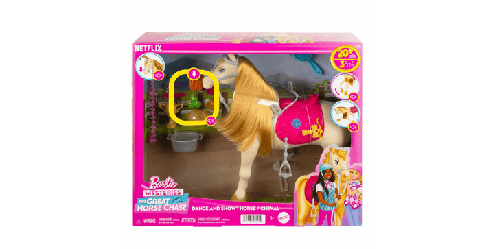 Barbie Mysteries: Das geheimnisvolle Pferdeabenteuer Tanz und Show Pferd