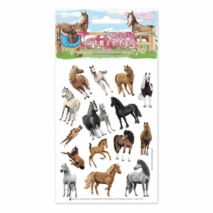 Tapirella Metallic Tattoo - Pferde