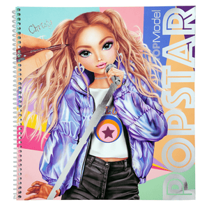 TOPModel Malbuch  POPSTAR