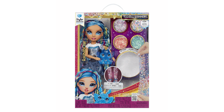 Rainbow High Rainbow Shimmers with Slime Fashion Doll - Skyler (blue)