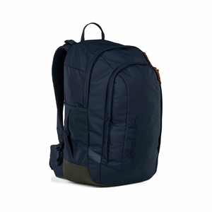 satch Air Schulrucksack Einzeln Nordic Blue