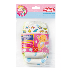 Heless Puppenwindeln 3 Stück - Gr. 35-50 cm