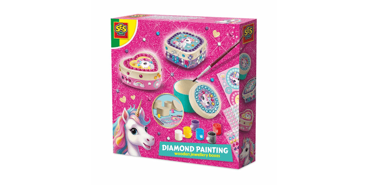 SES Unicorn - Diamond Painting Schmuckkästchen
