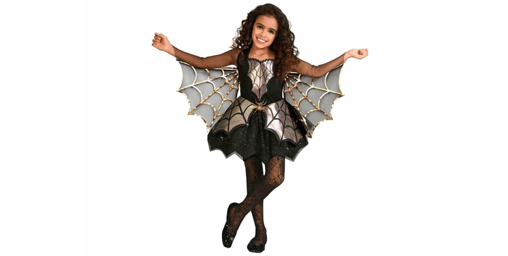 Amscan Kostüm schimmernde Spinne 10-12 Jahre