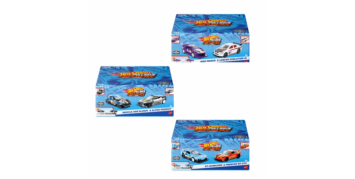 Hot Wheels Fahrzeug-Set Pull-Backs 2er-Pack - Blindpack