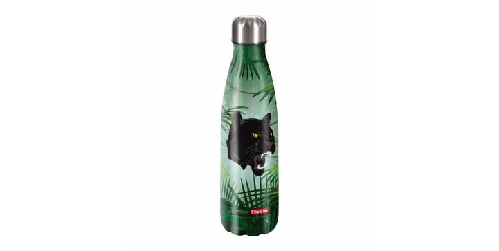 Step by Step Isolierte Edelstahl-Trinkflasche Wild Cat Chiko