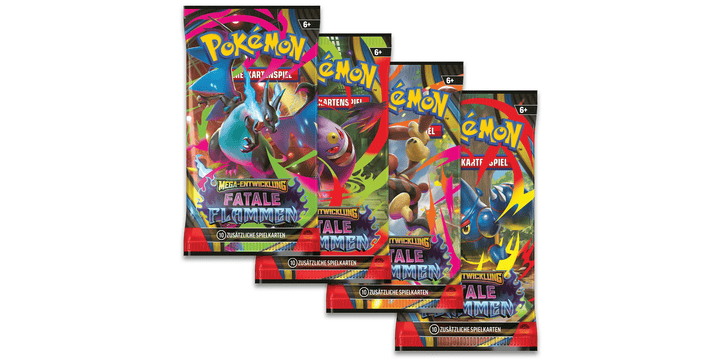 Pokémon MEGA-Entwicklung - Fatale Flammen Booster