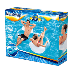 Bestway® 2-Personen-Schwimmring mit Rückenlehne Lounge