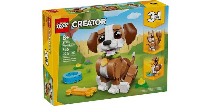 LEGO® Creator 31382 Niedliche Tiere: Verspielter Welpe