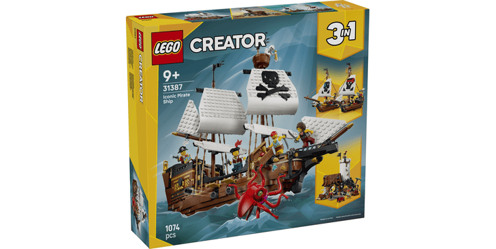 LEGO® Creator 31387 Legendäres Piratenschiff