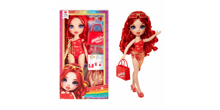 Rainbow High Swim & Style - Ruby Red