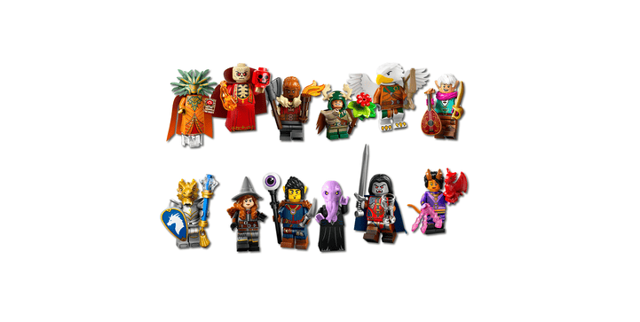 LEGO® Minifigures 71047 Dungeons & Dragons Komplettset mit allen 12 Figuren