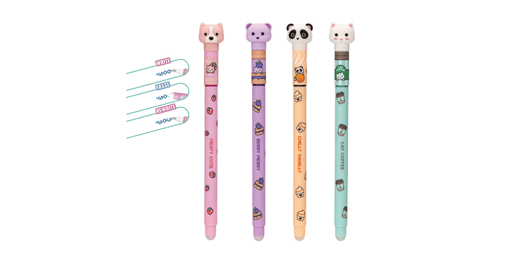 PENfection Radierbarer Gelstift Colour Buddies