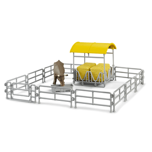 bruder - Zubehör: Heuraufe mit Zäunen und Trog