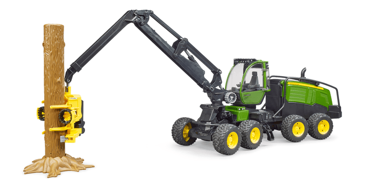 bruder - John Deere 1270G Harvester mit 1 Baumstamm