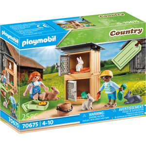 70675 Geschenkset "Kaninchenfütterung" - Playmobil