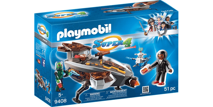 9408 Sykronischer Raumgleiter mit Gene - Playmobil