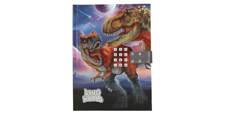 Dino World Geheimcode Tagebuch mit Sound T-Rex