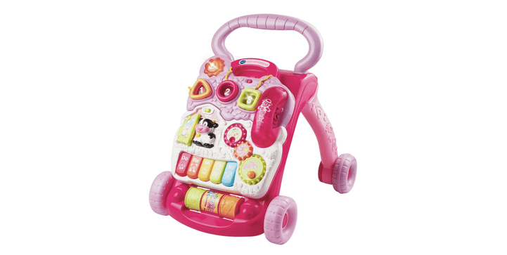 VTech® Spiel- und Laufwagen pink