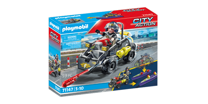 71147 SWAT-Multi-Terrain-Quad - Playmobil