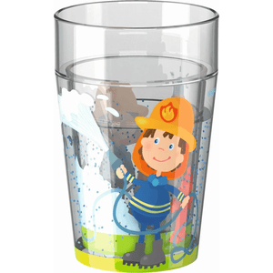 HABA Glitzerbecher Feuerwehr