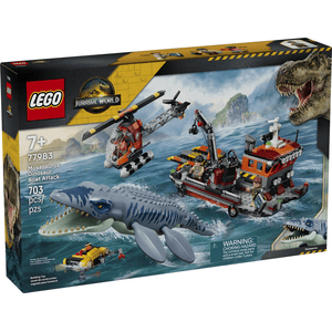 LEGO® Jurassic World™ 77983 Mosasaurier-Angriff auf das Boot