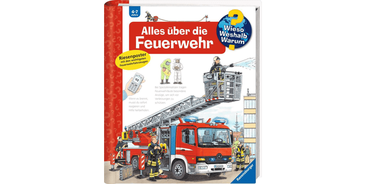 Wieso? Weshalb? Warum? Band 2: Alles über die Feuerwehr