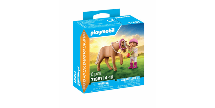 71887 DuoPack Mädchen mit Pony - Playmobil
