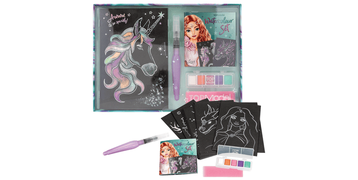 TOPModel Metallic Watercolour Set