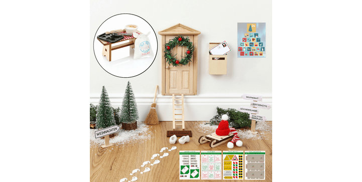 Wichtel Weihnachts Set Groß