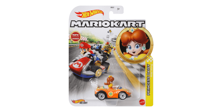 Hot Wheels Mario Kart die Cast: Princess Daisy