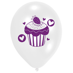 Cupcake - Latexballons - Partydekoration