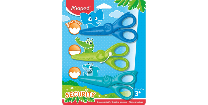 Maped Kreativ-Scheren-Set KIDICRAFT x 3