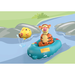 71414 1.2.3 & Disney: Tiggers Schlauchbootfahrt - Playmobil