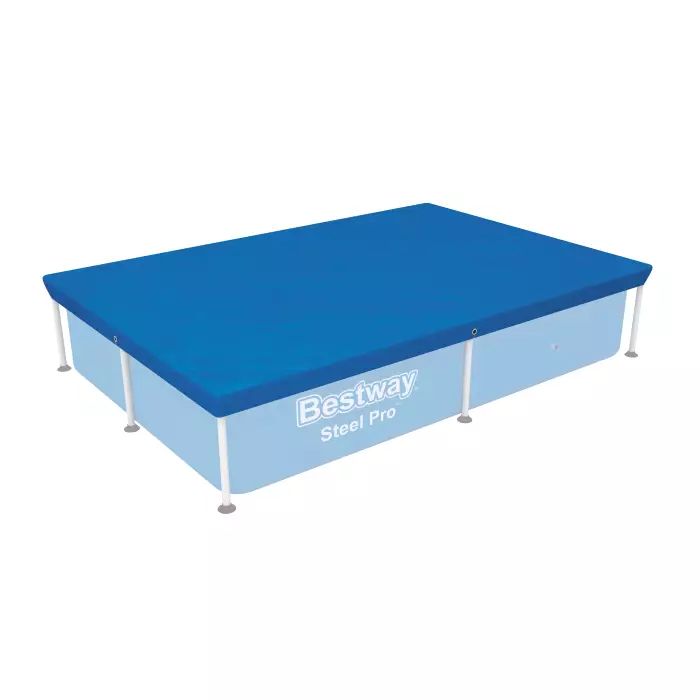 Bestway® PE-Abdeckplane eckig - 224 x 154 cm blau