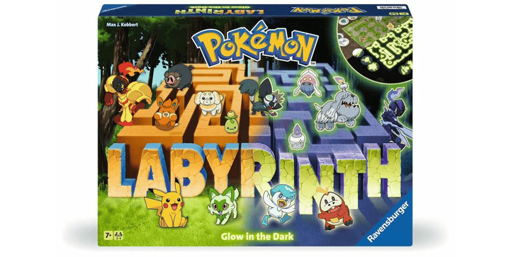 Ravensburger - Pokémon Labyrinth Glow in the Dark