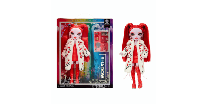 Rainbow High Shadow High Rosie Redwood - Red Fashion Doll