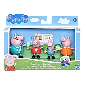 Peppa Pig Familie Wutz geht EIS Essen, Figuren
